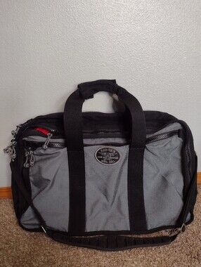 Red Oxx Air Boss Carry-On Bag Black Gray Made in USA Travel Luggage Zippers